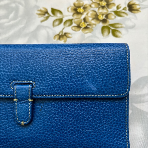 Tusk Blue Trifold Wallet - Picture 2 of 10